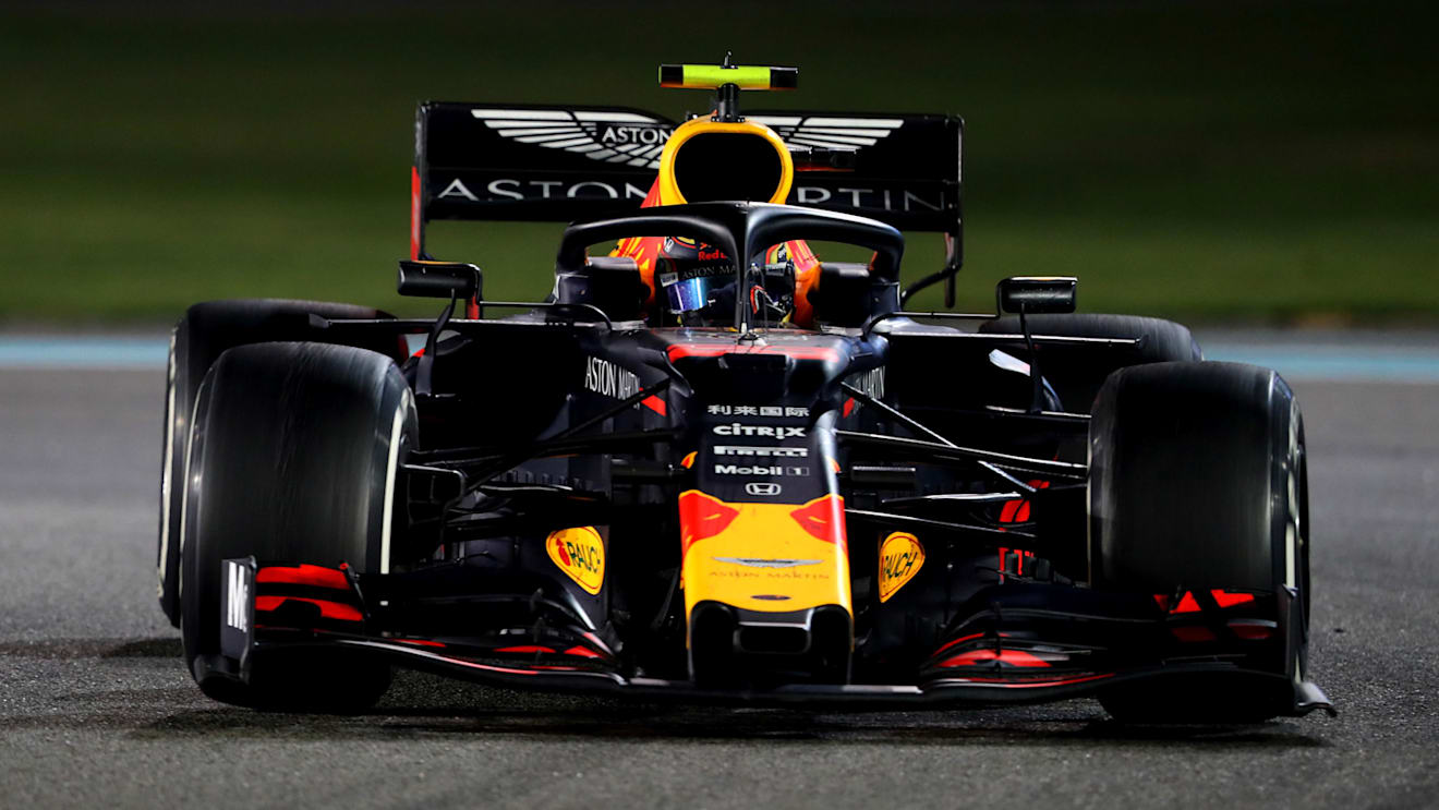 ABU DHABI, UNITED ARAB EMIRATES - DECEMBER 01: Alexander Albon of Thailand driving the (23) Aston Martin Red Bull Racing RB15 on track during the F1 Grand Prix of Abu Dhabi at Yas Marina Circuit on December 01, 2019 in Abu Dhabi, United Arab Emirates. (Photo by Francois Nel/Getty Images)