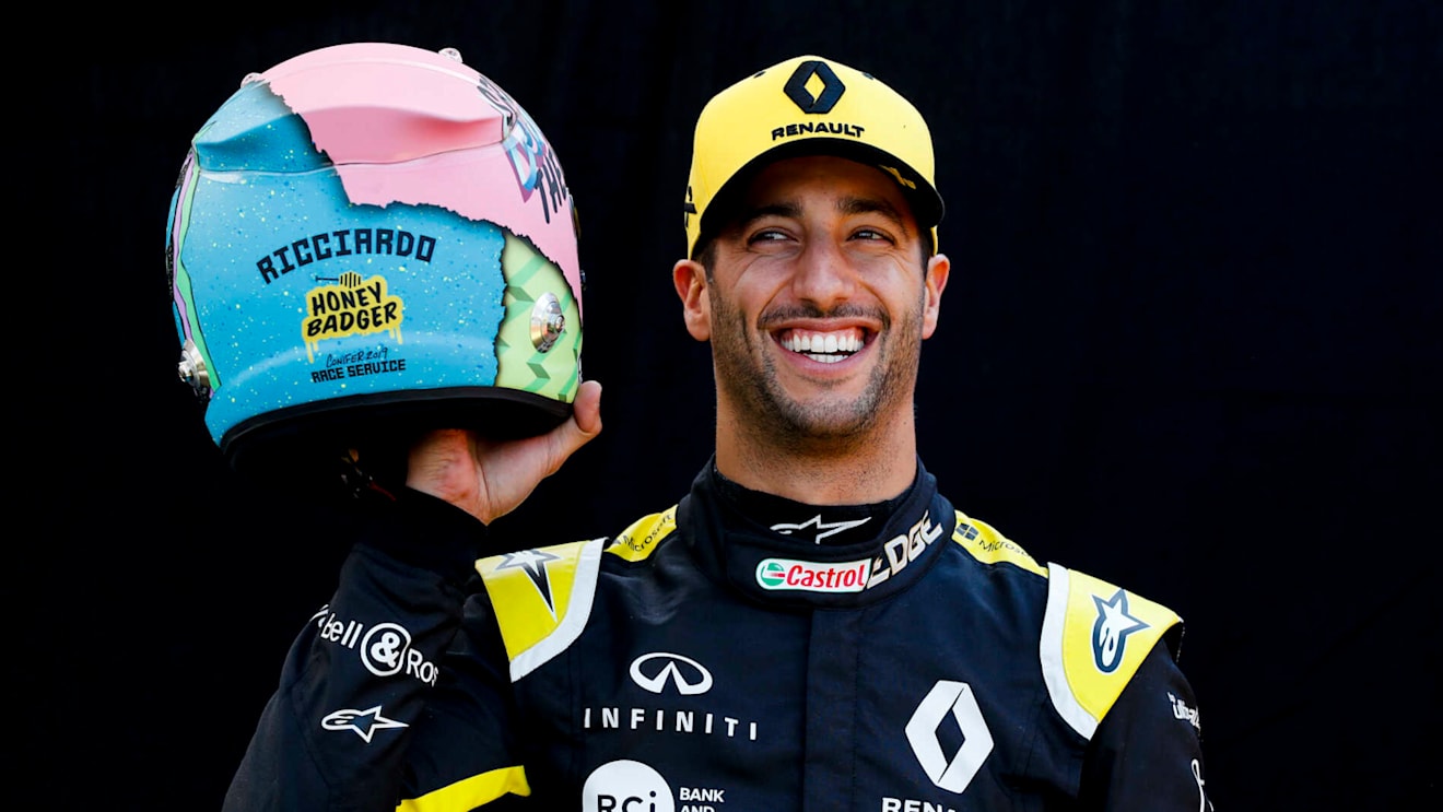 Daniel ricciardo honey badger hat store