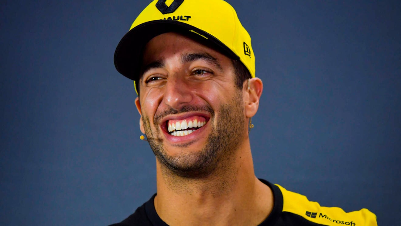 MELBOURNE GRAND PRIX CIRCUIT, AUSTRALIA - MARCH 14: Daniel Ricciardo, Renault F1 Team in Press Conference during the Australian GP at Melbourne Grand Prix Circuit on March 14, 2019 in Melbourne Grand Prix Circuit, Australia. (Photo by Jerry Andre / Sutton Images)