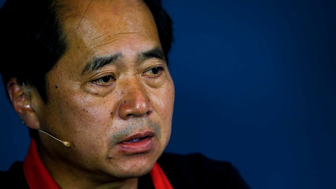 RED BULL RING, AUSTRIA - JUNE 28: Toyoharu Tanabe, F1 Technical Director, Honda, in the team principals Press Conference during the Austrian GP at Red Bull Ring on June 28, 2019 in Red Bull Ring, Austria. (Photo by Andy Hone / LAT Images)