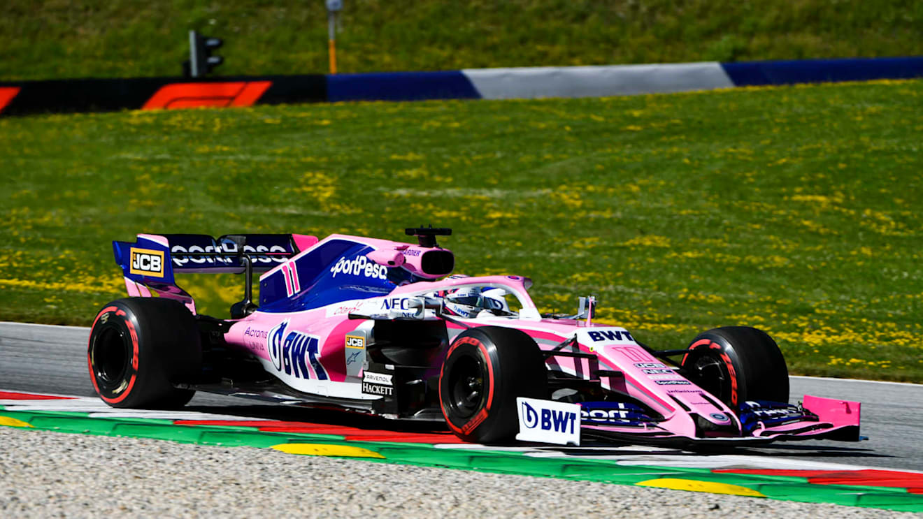 RED BULL RING, AUSTRIA - JUNE 28: Sergio Perez, Racing Point RP19 during the Austrian GP at Red Bull Ring on June 28, 2019 in Red Bull Ring, Austria. (Photo by Mark Sutton / Sutton Images)