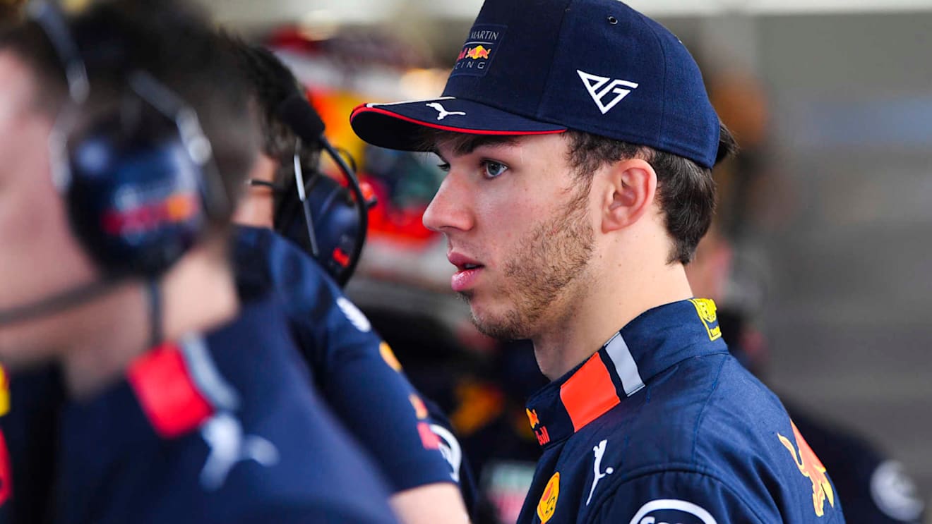 BAKU CITY CIRCUIT, AZERBAIJAN - APRIL 27: Pierre Gasly, Red Bull Racing during the Azerbaijan GP at Baku City Circuit on April 27, 2019 in Baku City Circuit, Azerbaijan. (Photo by Simon Galloway / Sutton Images)