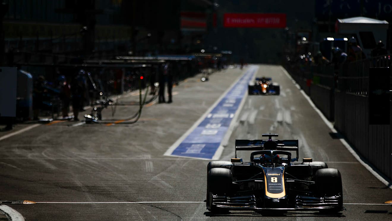SPA-FRANCORCHAMPS, BELGIUM - AUGUST 30: Romain Grosjean, Haas VF-19 during the Belgian GP at Spa-Francorchamps on August 30, 2019 in Spa-Francorchamps, Belgium. (Photo by Andy Hone / LAT Images)