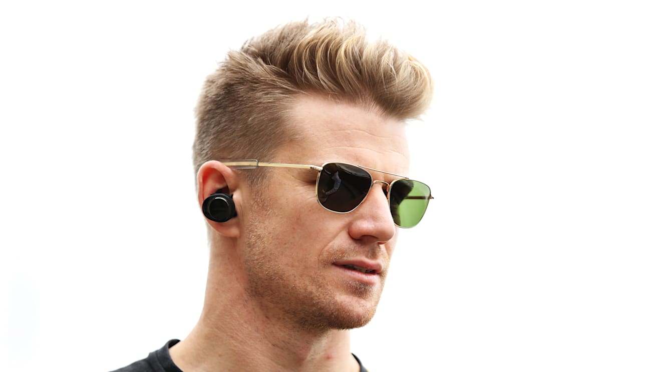 SAO PAULO, BRAZIL - NOVEMBER 16: Nico Hulkenberg of Germany and Renault Sport F1 walks in the Paddock before final practice for the F1 Grand Prix of Brazil at Autodromo Jose Carlos Pace on November 16, 2019 in Sao Paulo, Brazil. (Photo by Robert Cianflone/Getty Images)