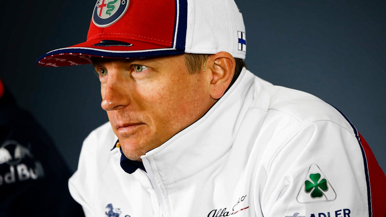 SHANGHAI INTERNATIONAL CIRCUIT, CHINA - APRIL 11: Kimi Raikkonen, Alfa Romeo Racing in Press Conference during the Chinese GP at Shanghai International Circuit on April 11, 2019 in Shanghai International Circuit, China. (Photo by Andy Hone / LAT Images)