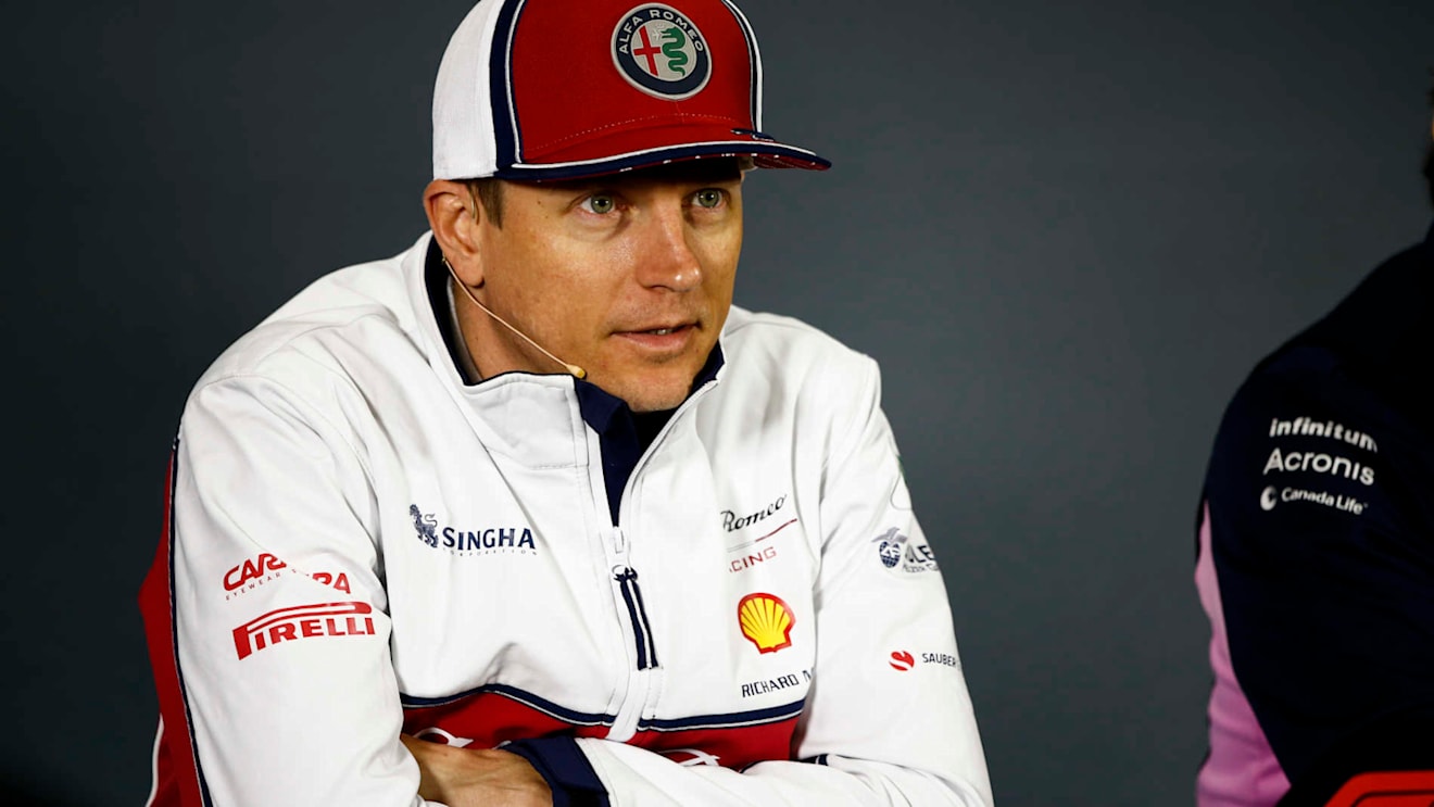 SHANGHAI INTERNATIONAL CIRCUIT, CHINA - APRIL 11: Kimi Raikkonen, Alfa Romeo Racing in Press Conference during the Chinese GP at Shanghai International Circuit on April 11, 2019 in Shanghai International Circuit, China. (Photo by Andy Hone / LAT Images)