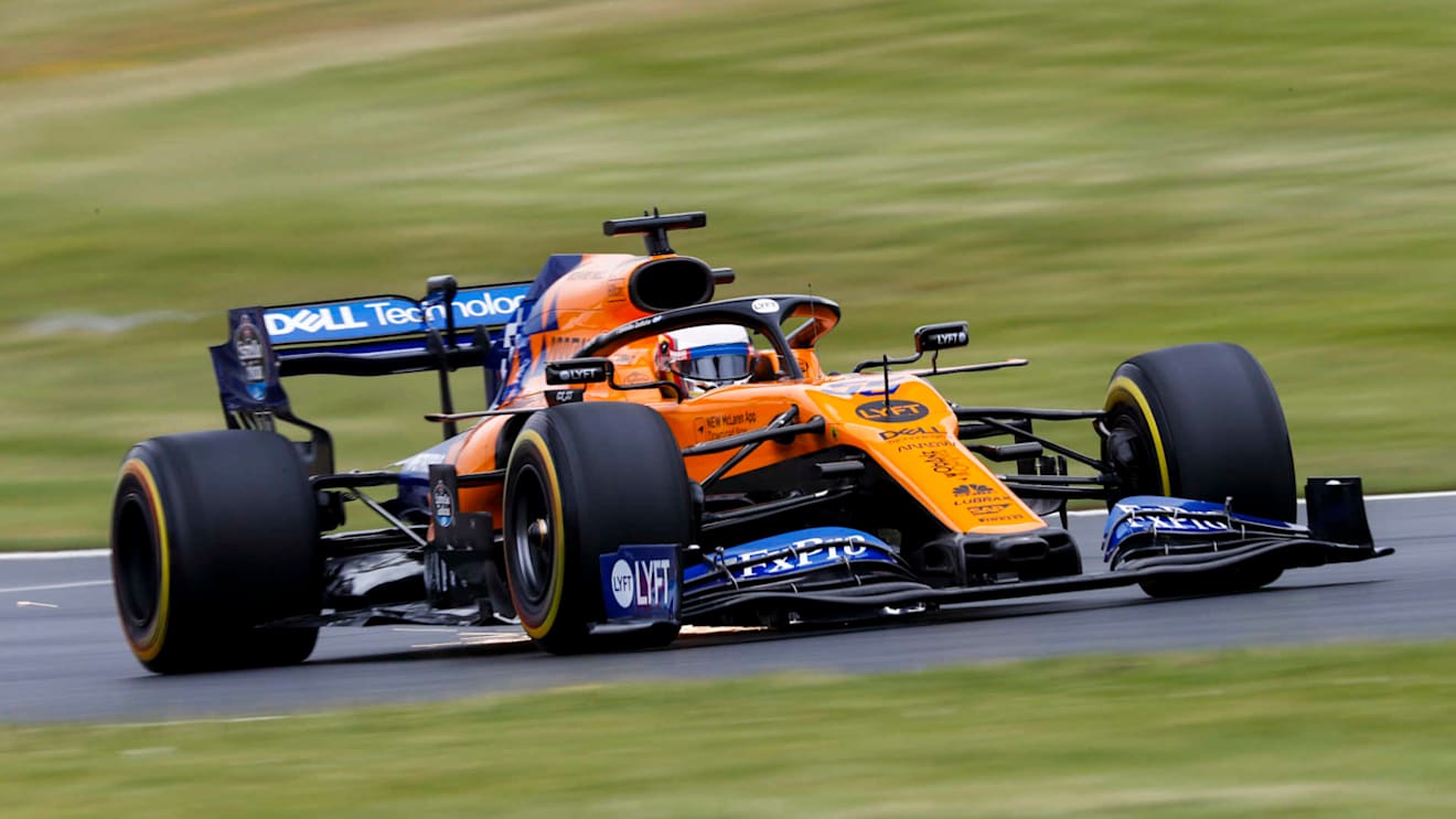 SILVERSTONE, UNITED KINGDOM - JULY 13: Carlos Sainz, McLaren MCL34 during the British GP at Silverstone on July 13, 2019 in Silverstone, United Kingdom. (Photo by Glenn Dunbar / LAT Images)