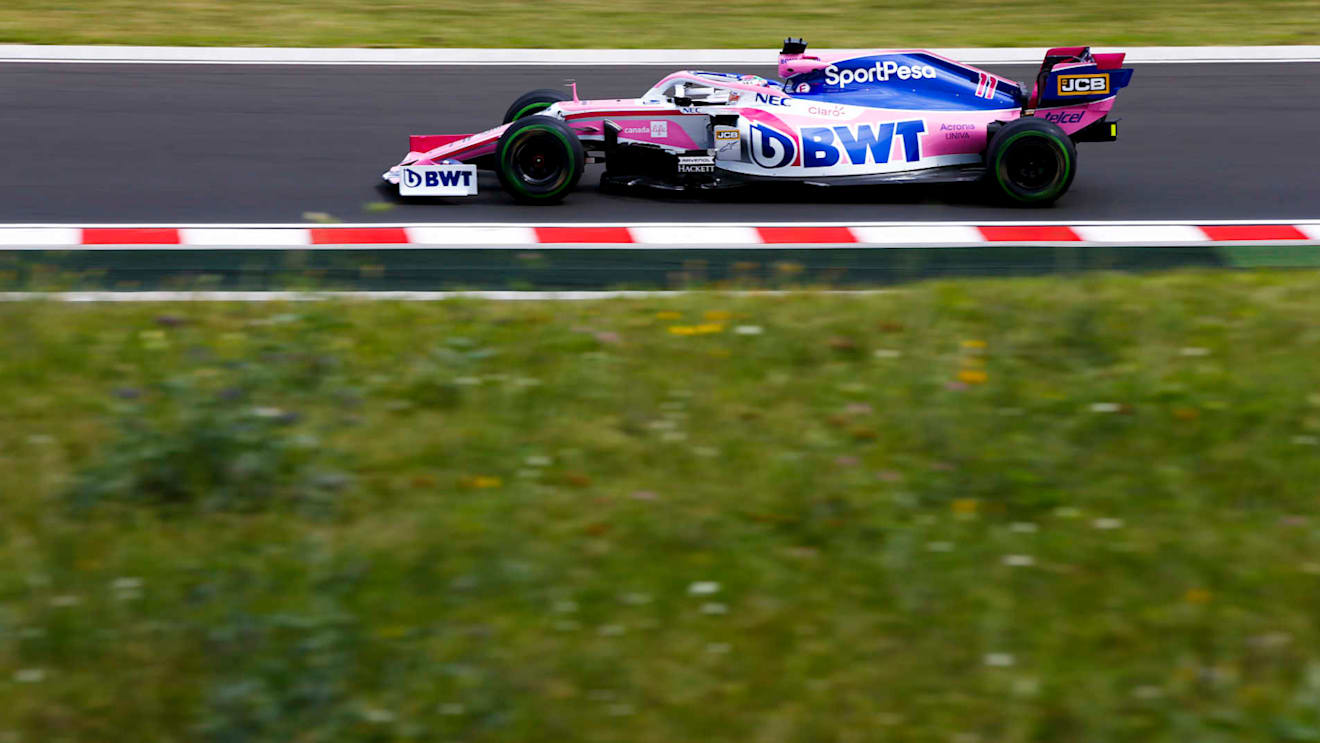 HUNGARORING, HUNGARY - AUGUST 02: Sergio Perez, Racing Point RP19 during the Hungarian GP at Hungaroring on August 02, 2019 in Hungaroring, Hungary. (Photo by Andy Hone / LAT Images)