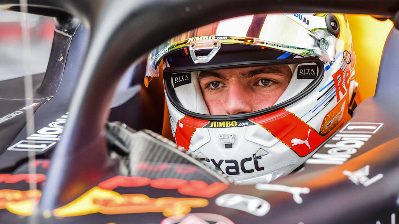 BAHRAIN INTERNATIONAL CIRCUIT, BAHRAIN - APRIL 02: Max Verstappen, Red Bull Racing during the Bahrain April testing at Bahrain International Circuit on April 02, 2019 in Bahrain International Circuit, Bahrain. (Photo by Jerry Andre / Sutton Images)