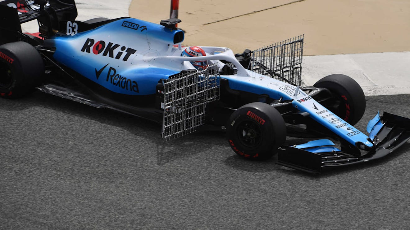 BAHRAIN INTERNATIONAL CIRCUIT, BAHRAIN - APRIL 02: George Russell, Williams Racing FW42 during the Bahrain April testing at Bahrain International Circuit on April 02, 2019 in Bahrain International Circuit, Bahrain. (Photo by Mark Sutton / Sutton Images)