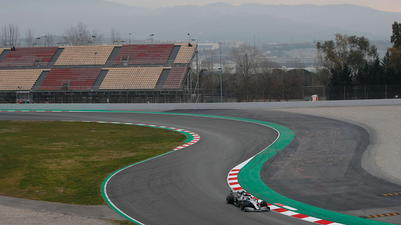 CIRCUIT DE BARCELONA-CATALUNYA, SPAIN - FEBRUARY 20: Valtteri Bottas, Mercedes-AMG F1 W10 EQ Power+ during the Barcelona February testing at Circuit de Barcelona-Catalunya on February 20, 2019 in Circuit de Barcelona-Catalunya, Spain. (Photo by Joe Portlock / LAT Images)