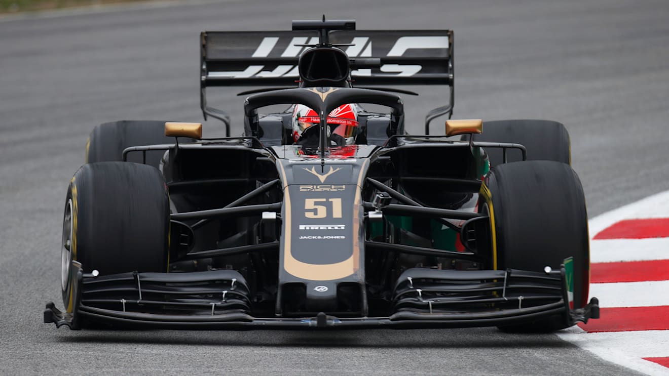 CIRCUIT DE BARCELONA-CATALUNYA, SPAIN - FEBRUARY 20: Pietro Fittipaldi, Haas VF-19 during the Barcelona February testing at Circuit de Barcelona-Catalunya on February 20, 2019 in Circuit de Barcelona-Catalunya, Spain. (Photo by Joe Portlock / LAT Images)