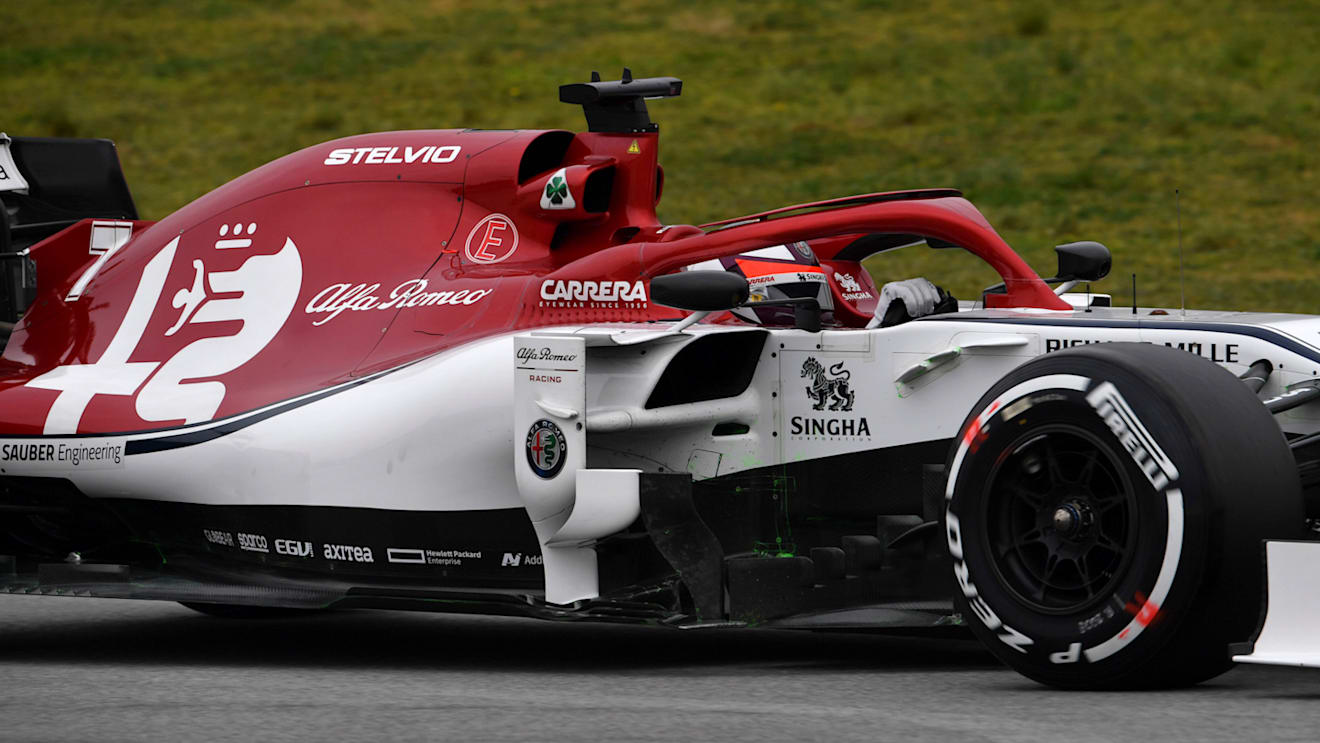 CIRCUIT DE BARCELONA-CATALUNYA, SPAIN - FEBRUARY 20: Kimi Raikkonen, Alfa Romeo Racing C38 during the Barcelona February testing at Circuit de Barcelona-Catalunya on February 20, 2019 in Circuit de Barcelona-Catalunya, Spain. (Photo by Mark Sutton / Sutton Images)