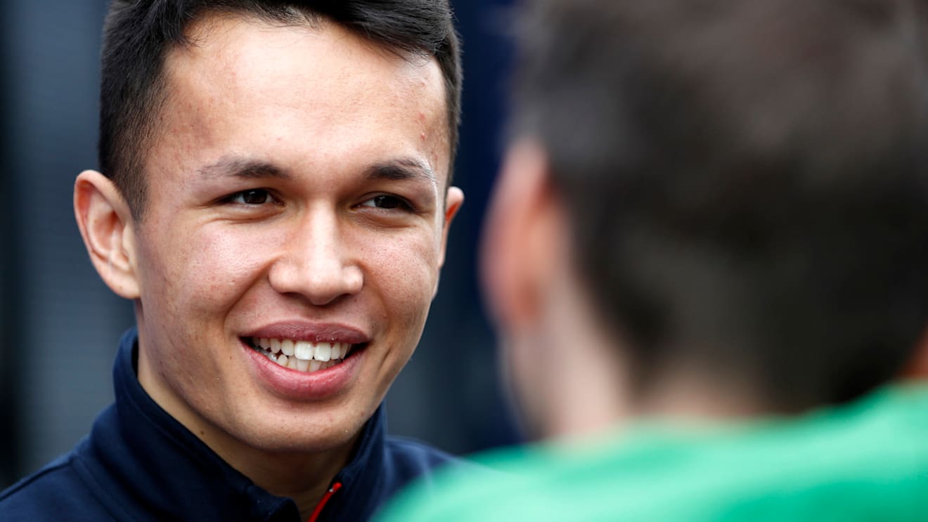 CIRCUIT DE BARCELONA-CATALUNYA, SPAIN - FEBRUARY 20: Alex Albon, Scuderia Toro Rosso during the Barcelona February testing at Circuit de Barcelona-Catalunya on February 20, 2019 in Circuit de Barcelona-Catalunya, Spain. (Photo by Carl Bingham / LAT Images)