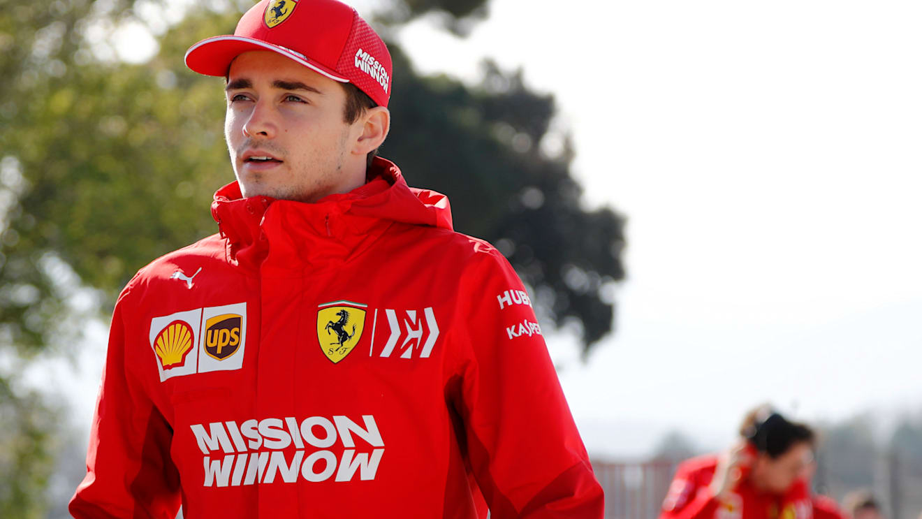 CIRCUIT DE BARCELONA-CATALUNYA, SPAIN - MARCH 01: Charles Leclerc, Ferrari during the Barcelona February testing II at Circuit de Barcelona-Catalunya on March 01, 2019 in Circuit de Barcelona-Catalunya, Spain. (Photo by Glenn Dunbar / LAT Images)