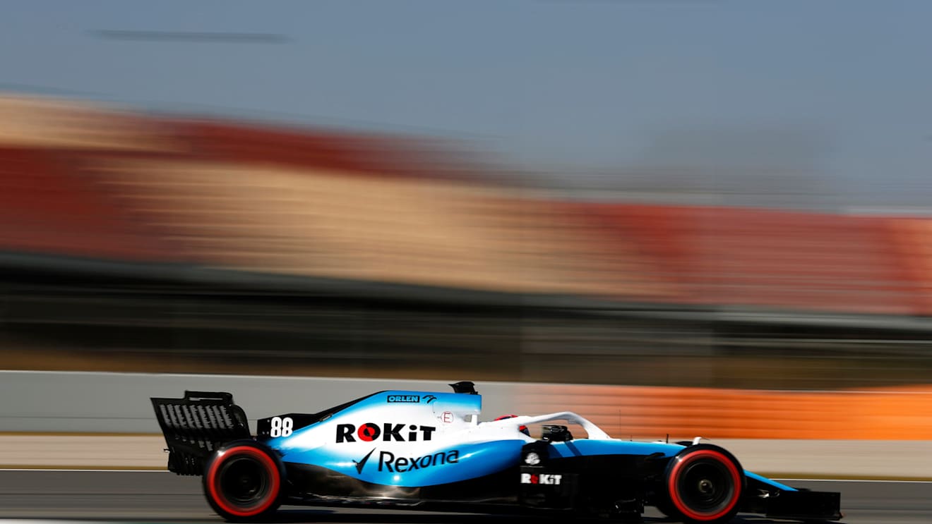CIRCUIT DE BARCELONA-CATALUNYA, SPAIN - MARCH 01: Robert Kubica, Williams FW42 during the Barcelona February testing II at Circuit de Barcelona-Catalunya on March 01, 2019 in Circuit de Barcelona-Catalunya, Spain. (Photo by Glenn Dunbar / LAT Images)