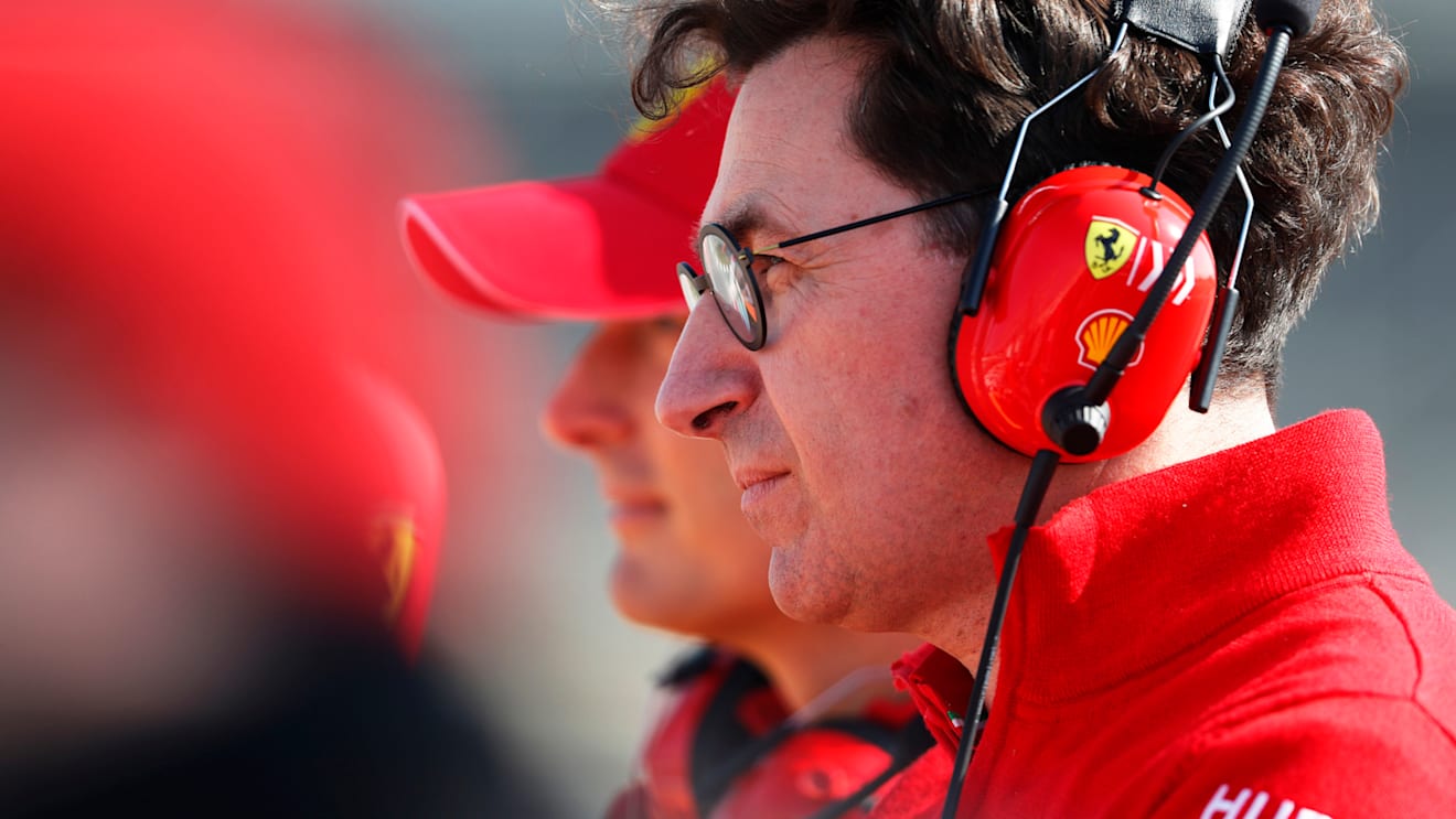 CIRCUIT DE BARCELONA-CATALUNYA, SPAIN - MARCH 01: Mattia Binotto, Ferrari Team Principal during the Barcelona February testing II at Circuit de Barcelona-Catalunya on March 01, 2019 in Circuit de Barcelona-Catalunya, Spain. (Photo by Zak Mauger / LAT Images)