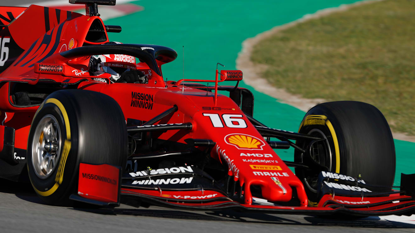 CIRCUIT DE BARCELONA-CATALUNYA, SPAIN - FEBRUARY 26: Charles Leclerc, Ferrari SF90 during the Barcelona February testing II at Circuit de Barcelona-Catalunya on February 26, 2019 in Circuit de Barcelona-Catalunya, Spain. (Photo by Zak Mauger / LAT Images)