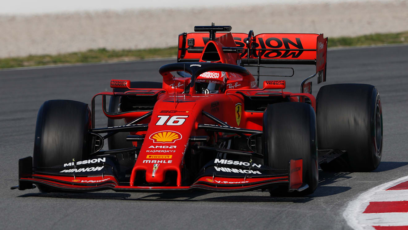 CIRCUIT DE BARCELONA-CATALUNYA, SPAIN - FEBRUARY 28: Charles Leclerc, Ferrari SF90 during the Barcelona February testing II at Circuit de Barcelona-Catalunya on February 28, 2019 in Circuit de Barcelona-Catalunya, Spain. (Photo by Zak Mauger / LAT Images)
