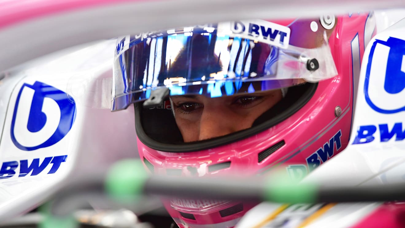 CIRCUIT DE BARCELONA-CATALUNYA, SPAIN - FEBRUARY 28: Lance Stroll, SportPesa Racing Point F1 Team RP19 during the Barcelona February testing II at Circuit de Barcelona-Catalunya on February 28, 2019 in Circuit de Barcelona-Catalunya, Spain. (Photo by Jerry Andre)