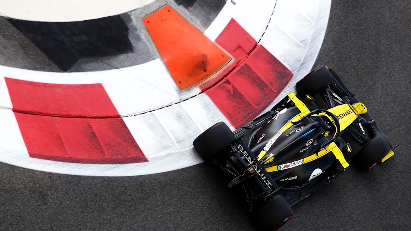 ABU DHABI, UNITED ARAB EMIRATES - DECEMBER 12: Daniel Ricciardo of Australia driving the (3) Renault Sport Formula One Team RS20 on track during final practice ahead of the F1 Grand Prix of Abu Dhabi at Yas Marina Circuit on December 12, 2020 in Abu Dhabi, United Arab Emirates. (Photo by Hamad I Mohammed - Pool/Getty Images)