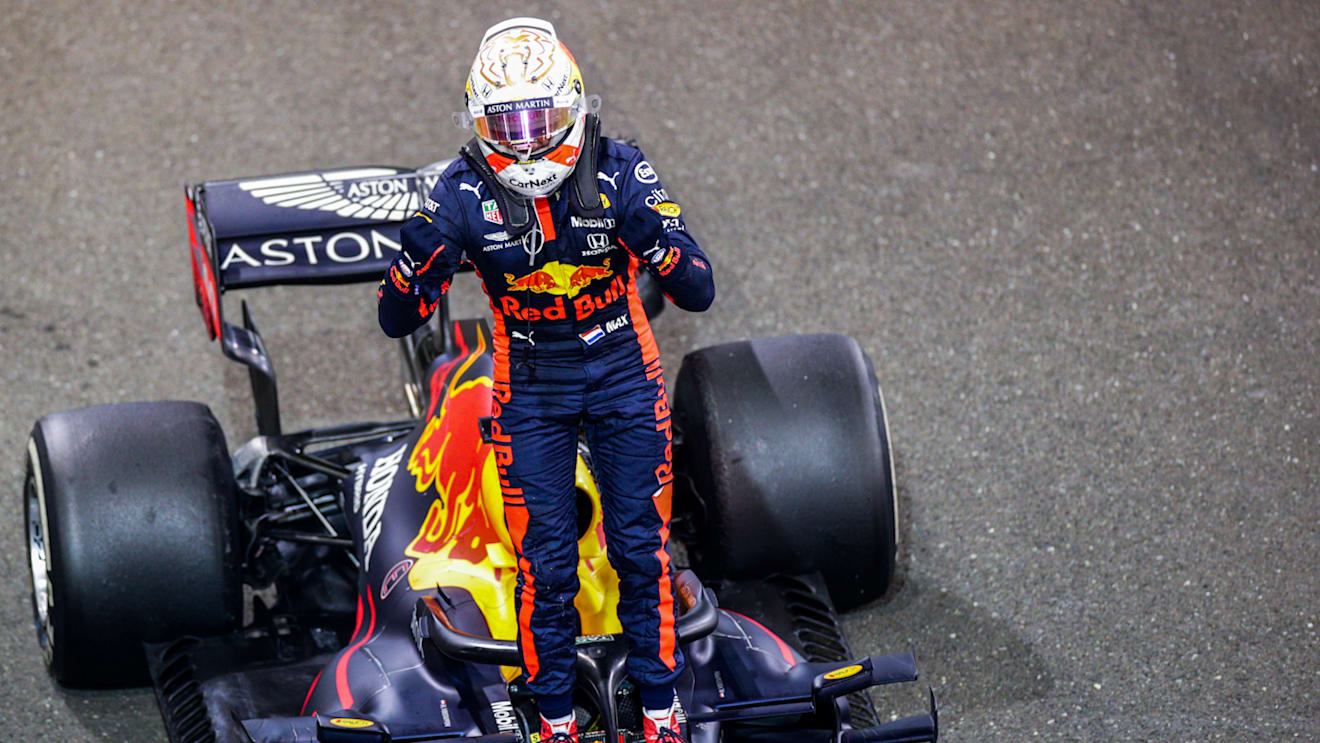 ABU DHABI, UNITED ARAB EMIRATES - DECEMBER 13: Max Verstappen of Red Bull Racing and The Netherlands  during the F1 Grand Prix of Abu Dhabi at Yas Marina Circuit on December 13, 2020 in Abu Dhabi, United Arab Emirates. (Photo by Peter Fox/Getty Images)