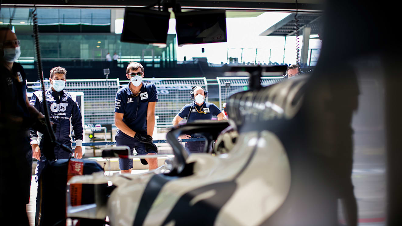 SPIELBERG, AUSTRIA - JULY 04: Daniil Kvyat of Scuderia AlphaTauri and Russia during the Formula One Grand Prix of Austria at Red Bull Ring on July 04, 2020 in Spielberg, Austria. (Photo by Peter Fox/Getty Images)