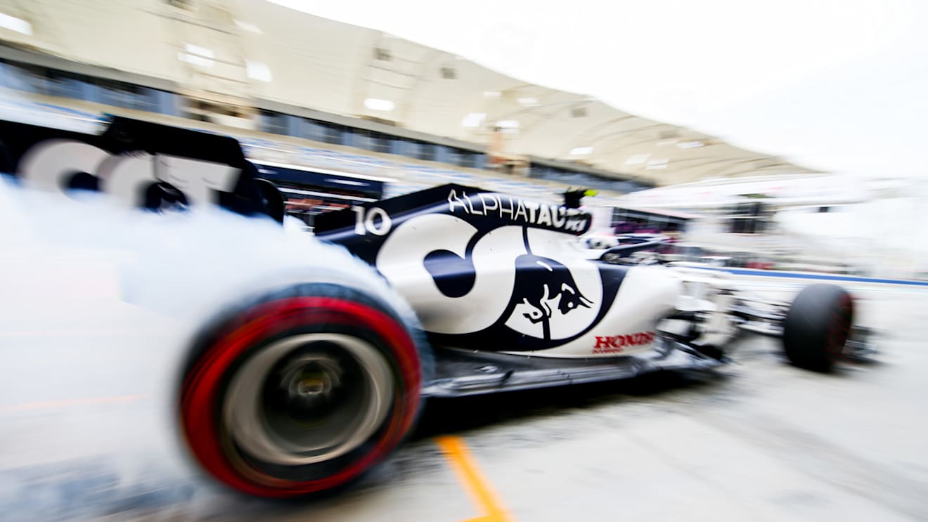 BAHRAIN, BAHRAIN - NOVEMBER 27: Pierre Gasly of Scuderia AlphaTauri and France during final practice ahead of the F1 Grand Prix of Bahrain at Bahrain International Circuit on November 28, 2020 in Bahrain, Bahrain. (Photo by Peter Fox/Getty Images)