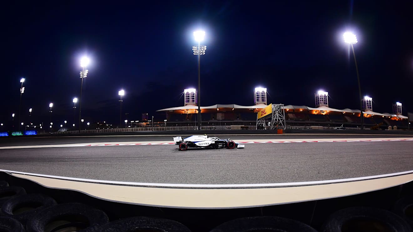 BAHRAIN, BAHRAIN - NOVEMBER 28: Nicholas Latifi of Canada driving the (6) Williams Racing FW43 Mercedes on track during qualifying ahead of the F1 Grand Prix of Bahrain at Bahrain International Circuit on November 28, 2020 in Bahrain, Bahrain. (Photo by Giuseppe Cacace - Pool/Getty Images)