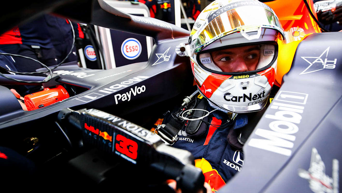 SPA, BELGIUM - AUGUST 29: Max Verstappen of Netherlands and Red Bull Racing prepares to drive during final practice for the F1 Grand Prix of Belgium at Circuit de Spa-Francorchamps on August 29, 2020 in Spa, Belgium. (Photo by Mark Thompson/Getty Images)