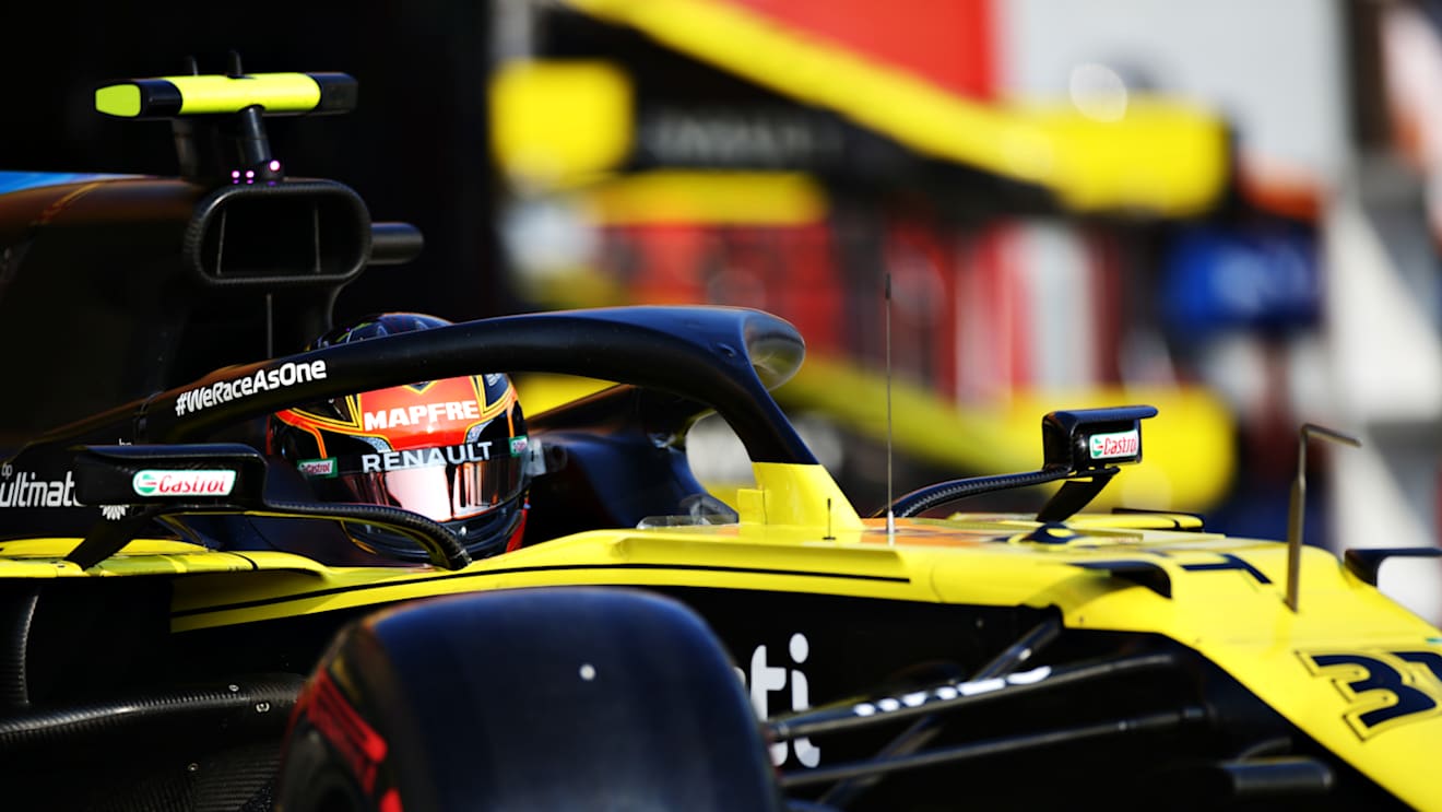 IMOLA, ITALY - OCTOBER 31: Esteban Ocon of France driving the (31) Renault Sport Formula One Team RS20 on track during qualifying ahead of the F1 Grand Prix of Emilia Romagna at Autodromo Enzo e Dino Ferrari on October 31, 2020 in Imola, Italy. (Photo by Peter Fox/Getty Images)