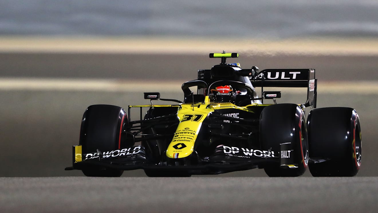 BAHRAIN, BAHRAIN - DECEMBER 04: Esteban Ocon of France driving the (31) Renault Sport Formula One Team RS20 on track during practice ahead of the F1 Grand Prix of Sakhir at Bahrain International Circuit on December 04, 2020 in Bahrain, Bahrain. (Photo by Kamran Jebreili - Pool/Getty Images)