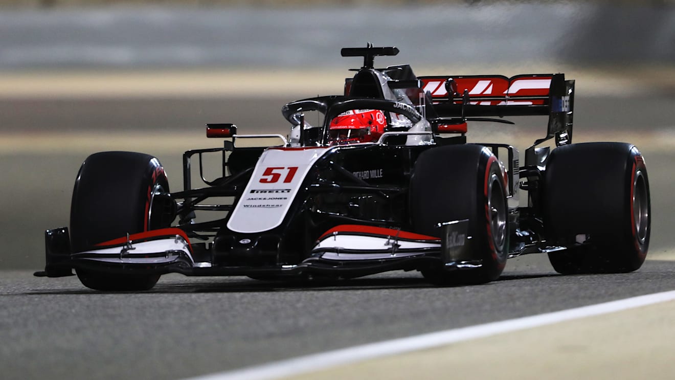 BAHRAIN, BAHRAIN - DECEMBER 04: Pietro Fittipaldi of Brazil driving the (51) Haas F1 Team VF-20 Ferrari on track during practice ahead of the F1 Grand Prix of Sakhir at Bahrain International Circuit on December 04, 2020 in Bahrain, Bahrain. (Photo by Kamran Jebreili - Pool/Getty Images)