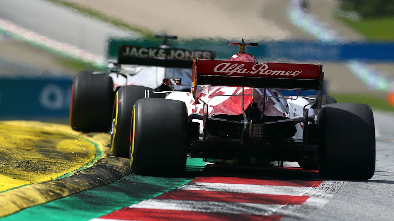 SPIELBERG, AUSTRIA - JULY 12: Kimi Raikkonen of Finland driving the (7) Alfa Romeo Racing C39 Ferrari on track during the Formula One Grand Prix of Styria at Red Bull Ring on July 12, 2020 in Spielberg, Austria. (Photo by Mark Thompson/Getty Images)