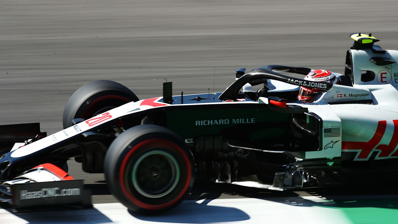 SCARPERIA, ITALY - SEPTEMBER 12: Kevin Magnussen of Denmark driving the (20) Haas F1 Team VF-20 Ferrari during final practice ahead of the F1 Grand Prix of Tuscany at Mugello Circuit on September 12, 2020 in Scarperia, Italy. (Photo by Bryn Lennon/Getty Images)