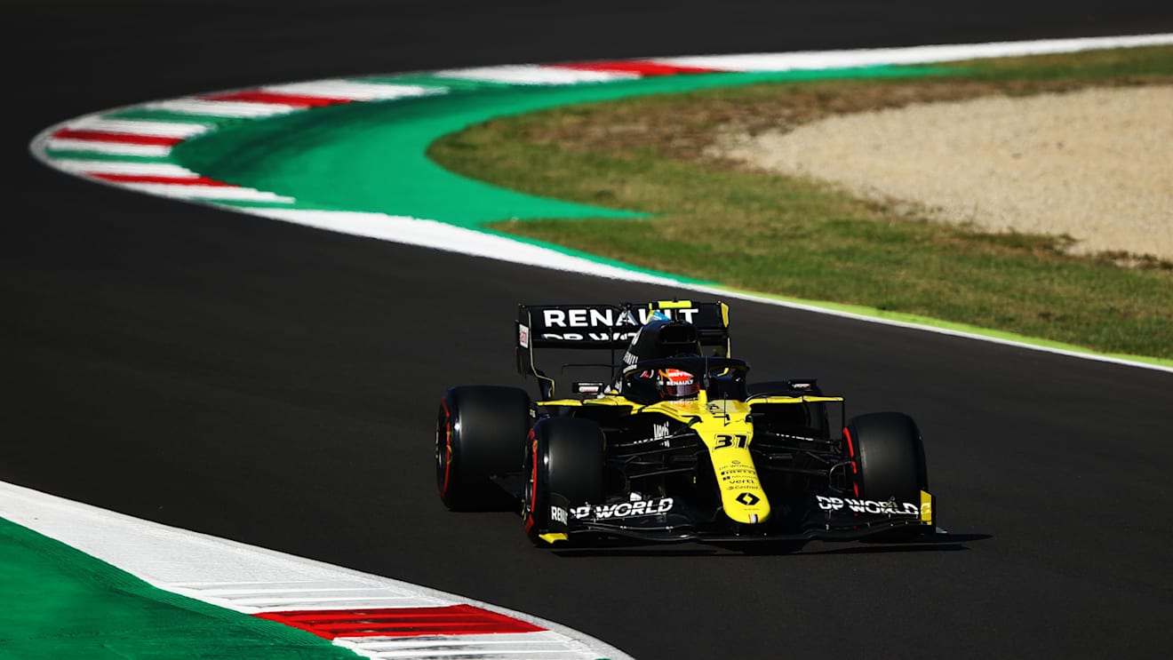 SCARPERIA, ITALY - SEPTEMBER 12: Esteban Ocon of France driving the (31) Renault Sport Formula One Team RS20 on track during qualifying for the F1 Grand Prix of Tuscany at Mugello Circuit on September 12, 2020 in Scarperia, Italy. (Photo by Bryn Lennon/Getty Images)