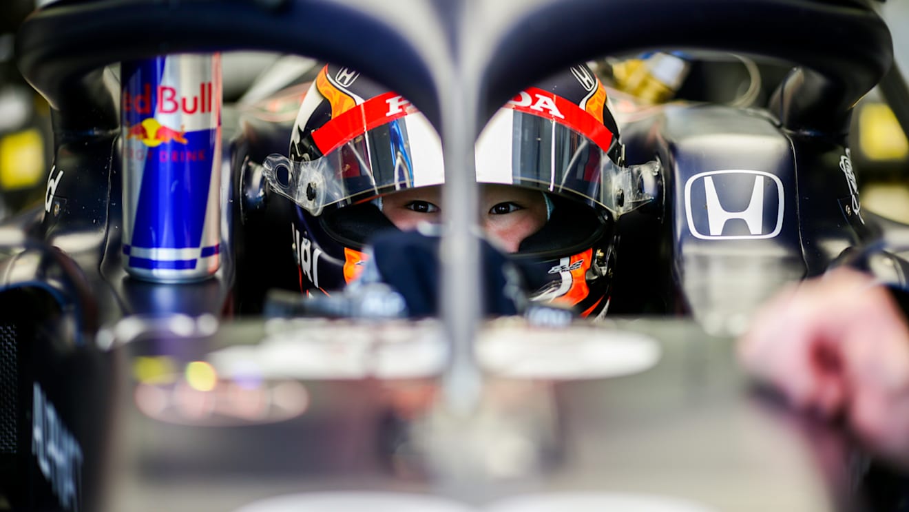 SPIELBERG, AUSTRIA - JULY 02: Yuki Tsunoda of Scuderia AlphaTauri and Japan  during practice ahead of the F1 Grand Prix of Austria at Red Bull Ring on July 02, 2021 in Spielberg, Austria. (Photo by Peter Fox/Getty Images)