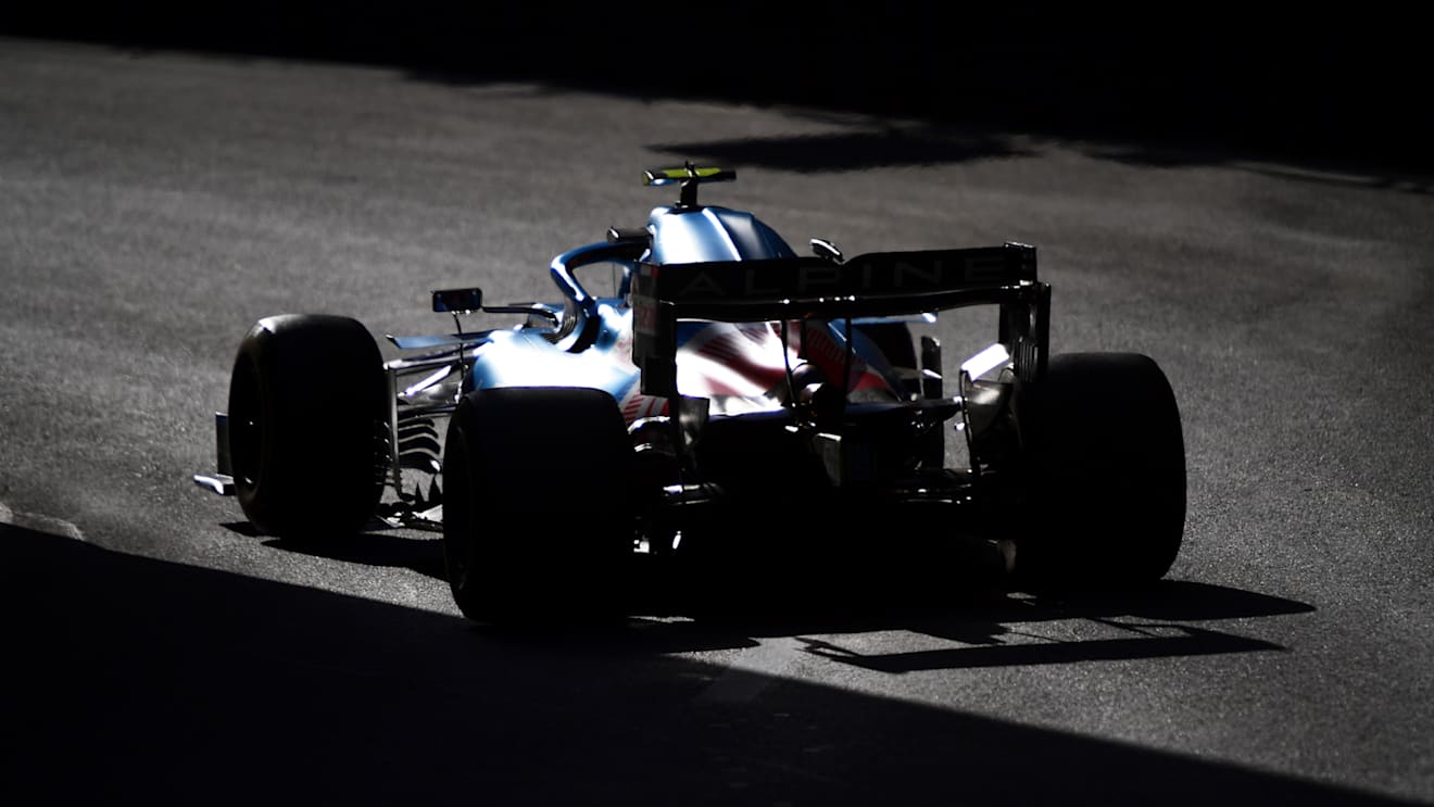 BAKU, AZERBAIJAN - JUNE 04: Esteban Ocon of France driving the (31) Alpine A521 Renault on track during practice ahead of the F1 Grand Prix of Azerbaijan at Baku City Circuit on June 04, 2021 in Baku, Azerbaijan. (Photo by Mario Renzi - Formula 1/Formula 1 via Getty Images)