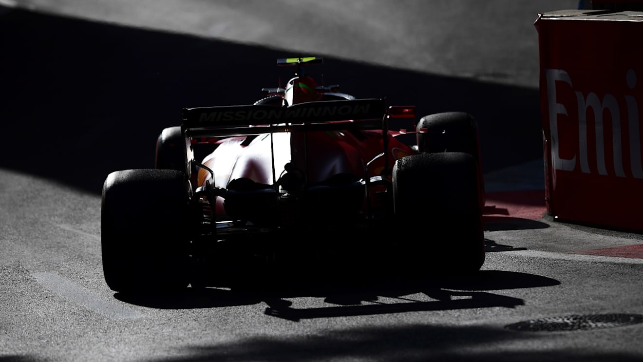 BAKU, AZERBAIJAN - JUNE 04: Carlos Sainz of Spain driving the (55) Scuderia Ferrari SF21 on track during practice ahead of the F1 Grand Prix of Azerbaijan at Baku City Circuit on June 04, 2021 in Baku, Azerbaijan. (Photo by Mario Renzi - Formula 1/Formula 1 via Getty Images)