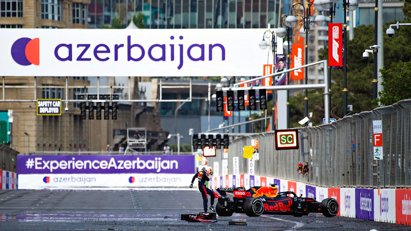 The Dutchman was left visibly frustrated after his DNF