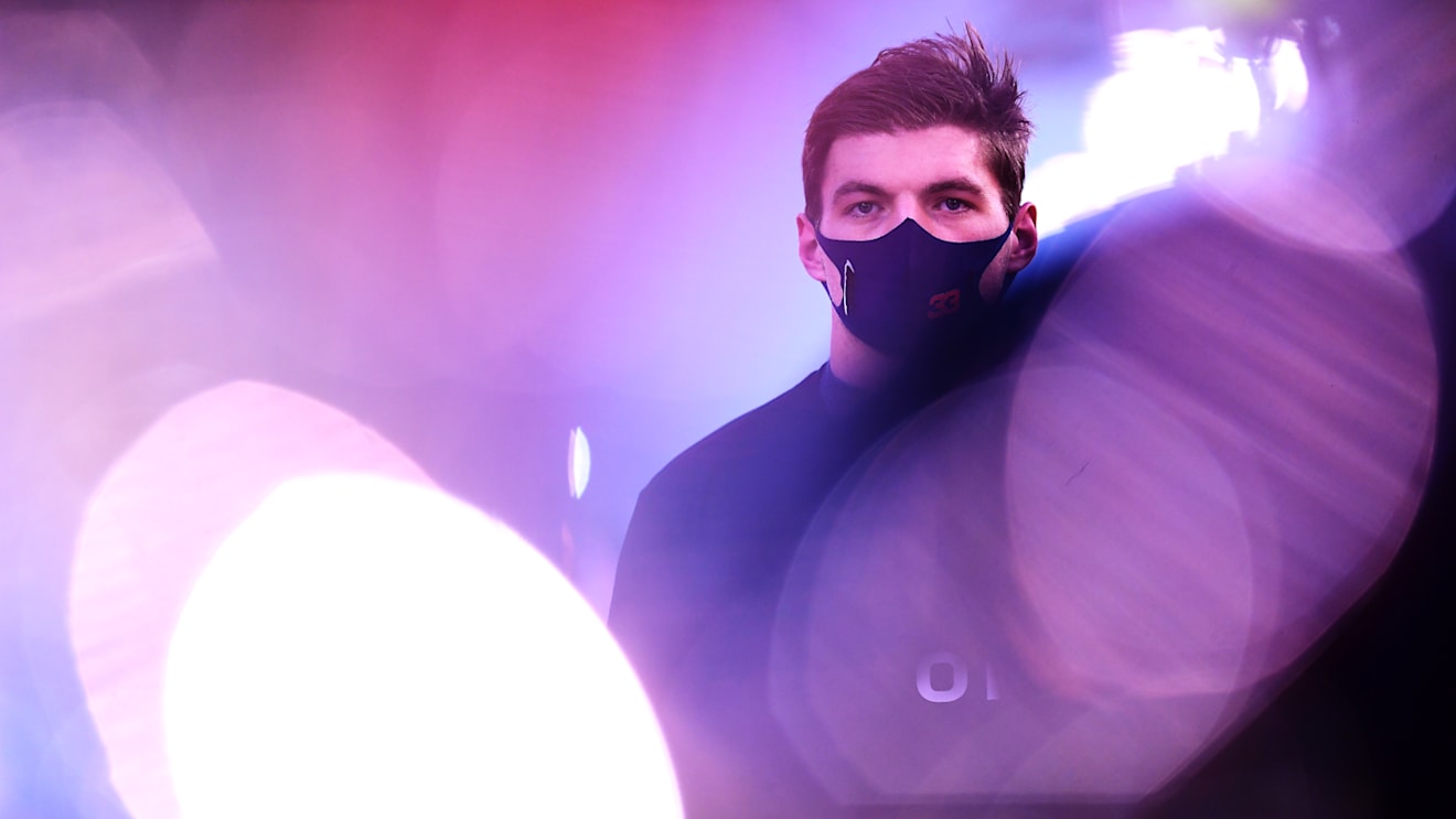 BAHRAIN, BAHRAIN - MARCH 28: Second placed Max Verstappen of Netherlands and Red Bull Racing looks on in parc ferme during the F1 Grand Prix of Bahrain at Bahrain International Circuit on March 28, 2021 in Bahrain, Bahrain. (Photo by Mario Renzi - Formula 1/Formula 1 via Getty Images)