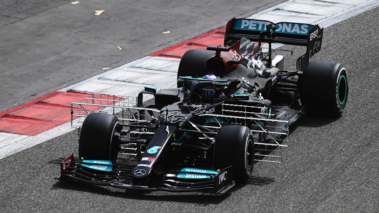 Lewis Hamilton was back in the car on Saturday after a tricky Friday for Mercedes