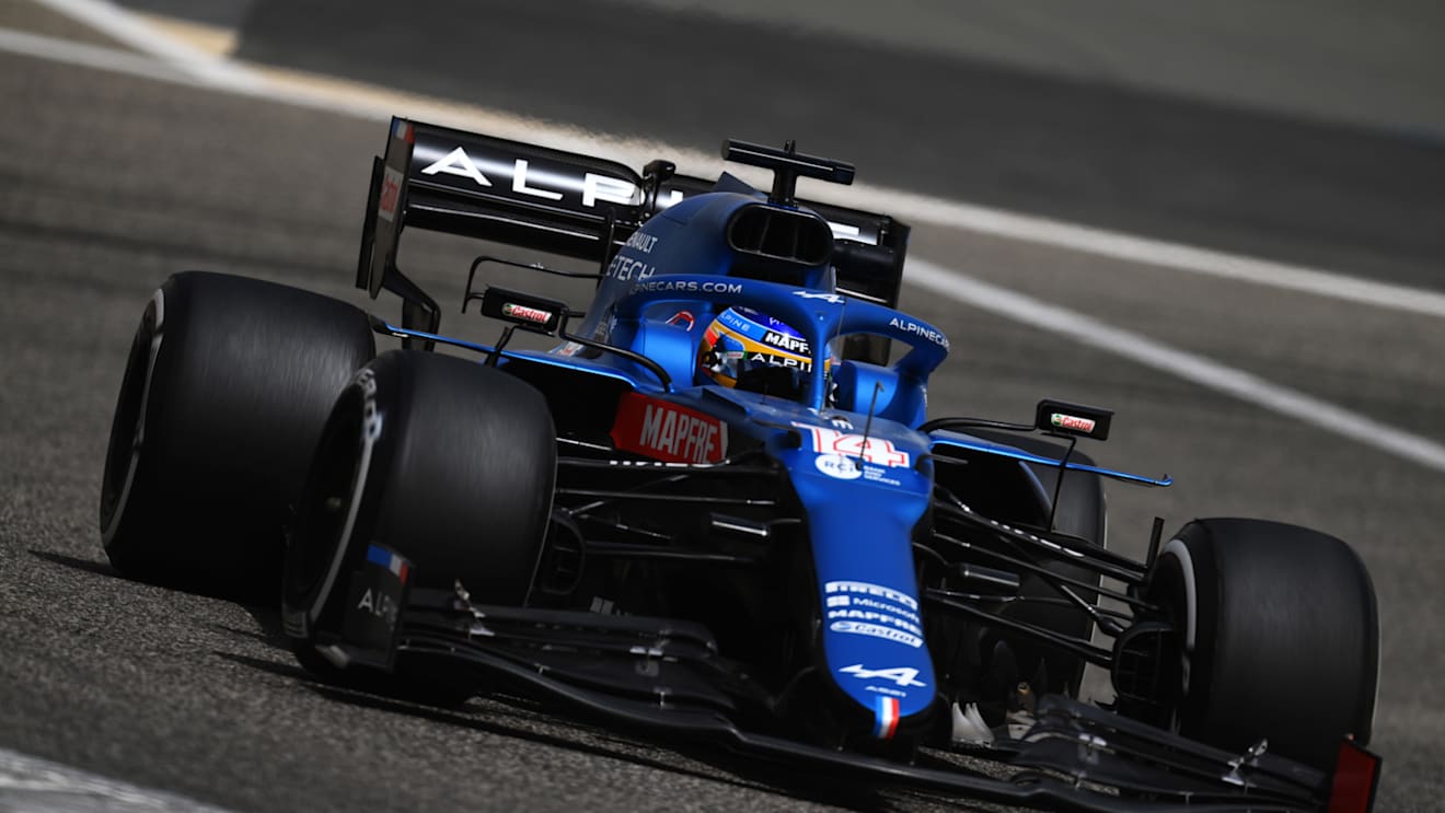 Alonso back at the wheel
