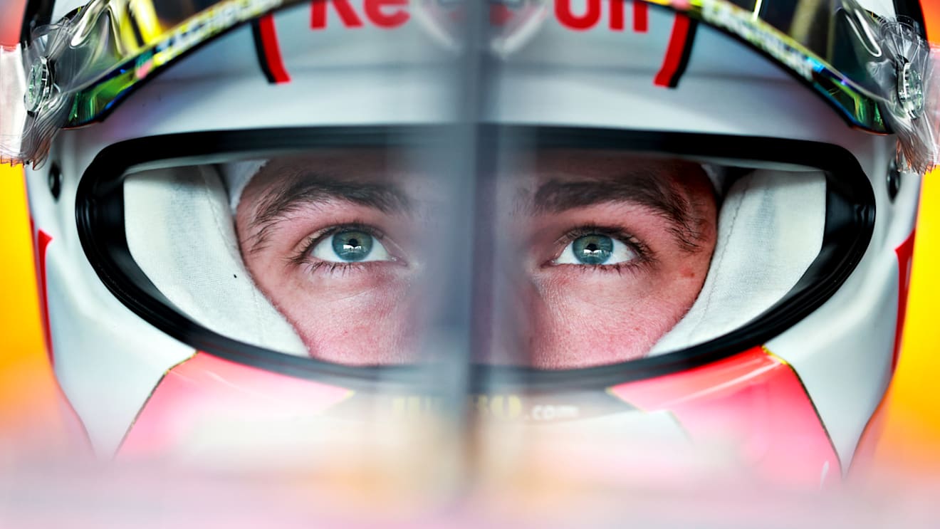 IMOLA, ITALY - APRIL 16: Max Verstappen of Netherlands and Red Bull Racing prepares to drive in the garage during practice ahead of the F1 Grand Prix of Emilia Romagna at Autodromo Enzo e Dino Ferrari on April 16, 2021 in Imola, Italy. (Photo by Mark Thompson/Getty Images)