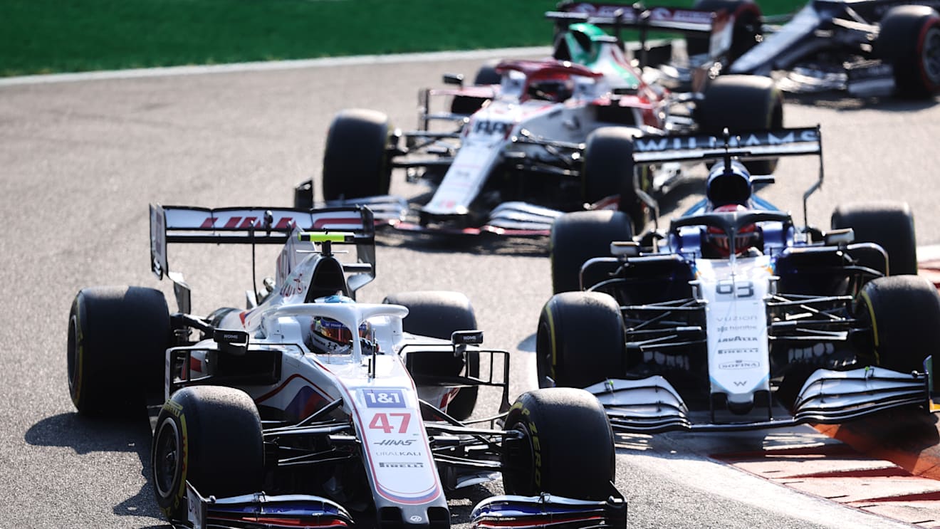 MONZA, ITALY - SEPTEMBER 11: Mick Schumacher of Germany driving the (47) Haas F1 Team VF-21 Ferrari during the Sprint ahead of the F1 Grand Prix of Italy at Autodromo di Monza on September 11, 2021 in Monza, Italy. (Photo by Lars Baron/Getty Images)