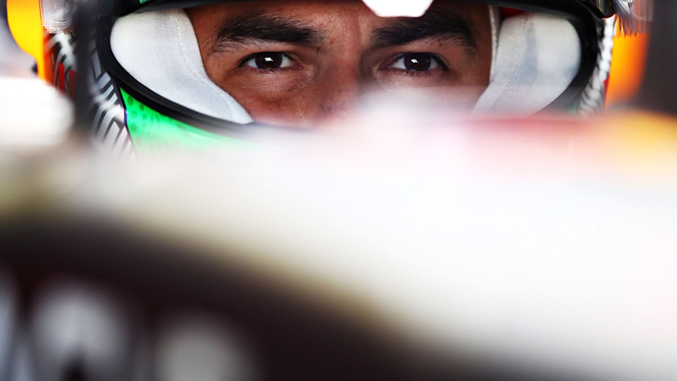 MEXICO CITY, MEXICO - NOVEMBER 06: Sergio Perez of Mexico and Red Bull Racing prepares to drive in the garage during final practice ahead of the F1 Grand Prix of Mexico at Autodromo Hermanos Rodriguez on November 06, 2021 in Mexico City, Mexico. (Photo by Mark Thompson/Getty Images)