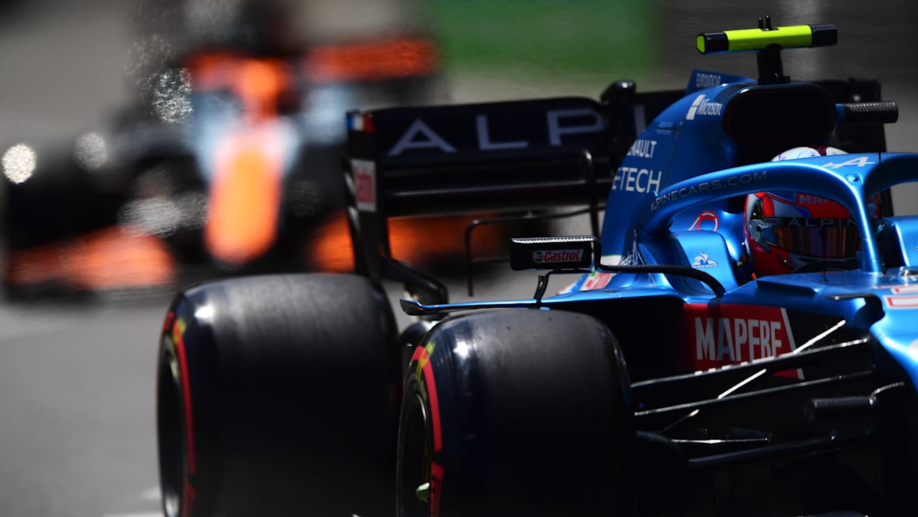 MONTE-CARLO, MONACO - MAY 23: Esteban Ocon of France driving the (31) Alpine A521 Renault on track during the F1 Grand Prix of Monaco at Circuit de Monaco on May 23, 2021 in Monte-Carlo, Monaco. (Photo by Mario Renzi - Formula 1/Formula 1 via Getty Images)