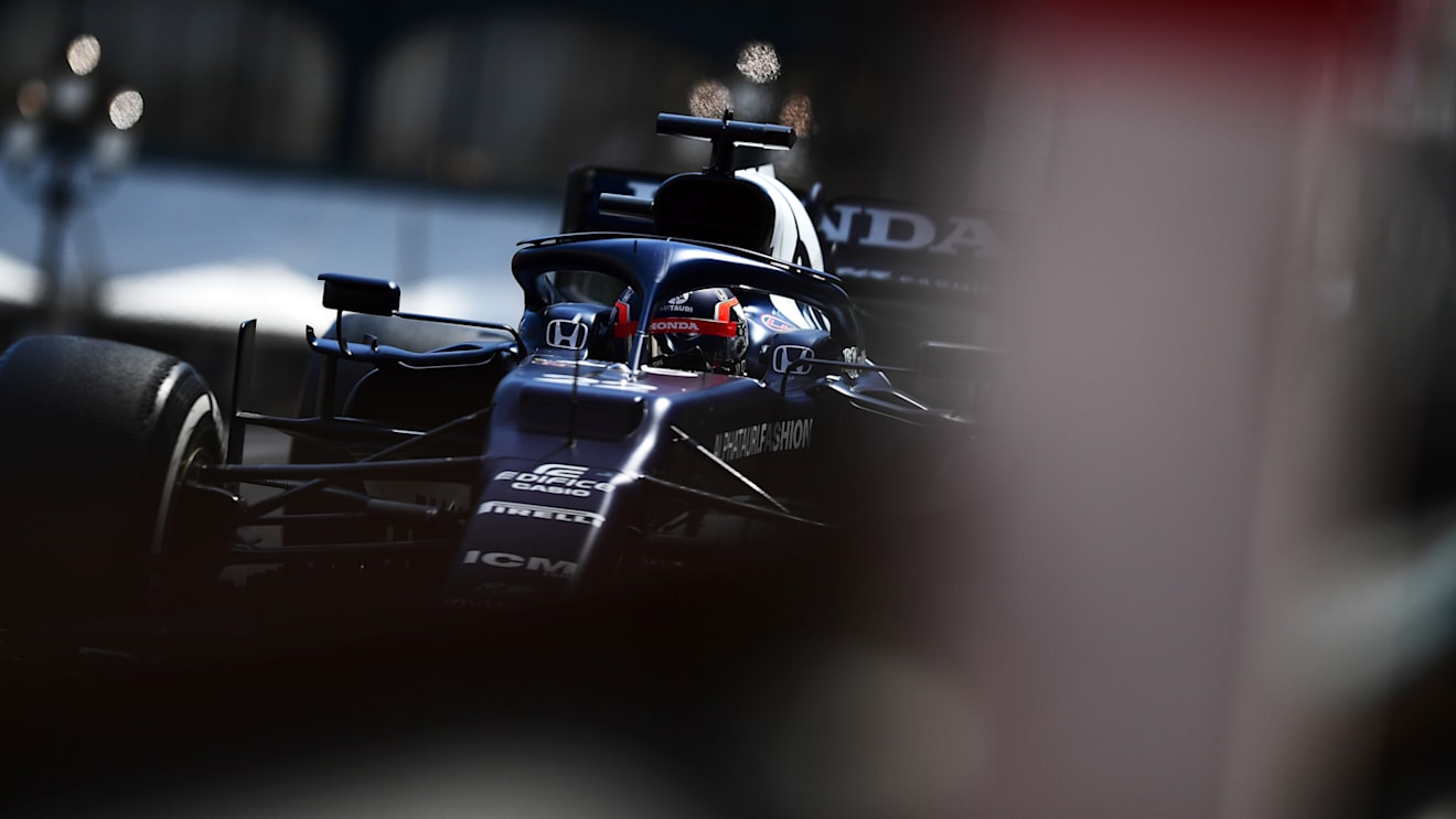 MONTE-CARLO, MONACO - MAY 23: Yuki Tsunoda of Japan driving the (22) Scuderia AlphaTauri AT02 Honda on track during the F1 Grand Prix of Monaco at Circuit de Monaco on May 23, 2021 in Monte-Carlo, Monaco. (Photo by Mario Renzi - Formula 1/Formula 1 via Getty Images)