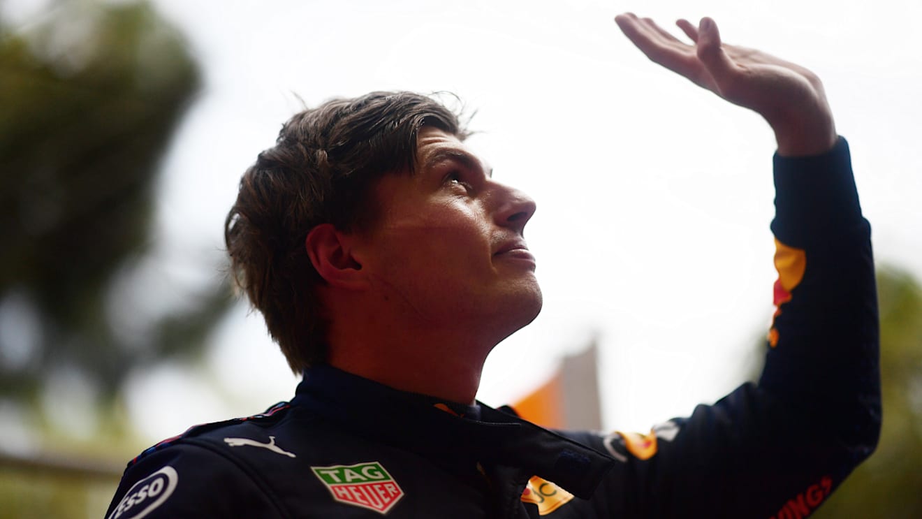 MONTE-CARLO, MONACO - MAY 23: Race Winner Max Verstappen of Netherlands and Red Bull Racing waves during the F1 Grand Prix of Monaco at Circuit de Monaco on May 23, 2021 in Monte-Carlo, Monaco. (Photo by Mario Renzi - Formula 1/Formula 1 via Getty Images)