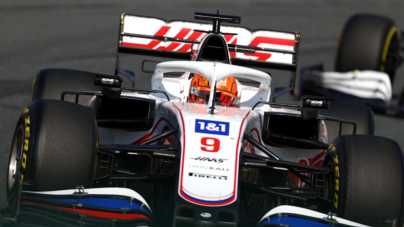 ZANDVOORT, NETHERLANDS - SEPTEMBER 05: Nikita Mazepin of Russia driving the (9) Haas F1 Team VF-21 Ferrari during the F1 Grand Prix of The Netherlands at Circuit Zandvoort on September 05, 2021 in Zandvoort, Netherlands. (Photo by Bryn Lennon/Getty Images)